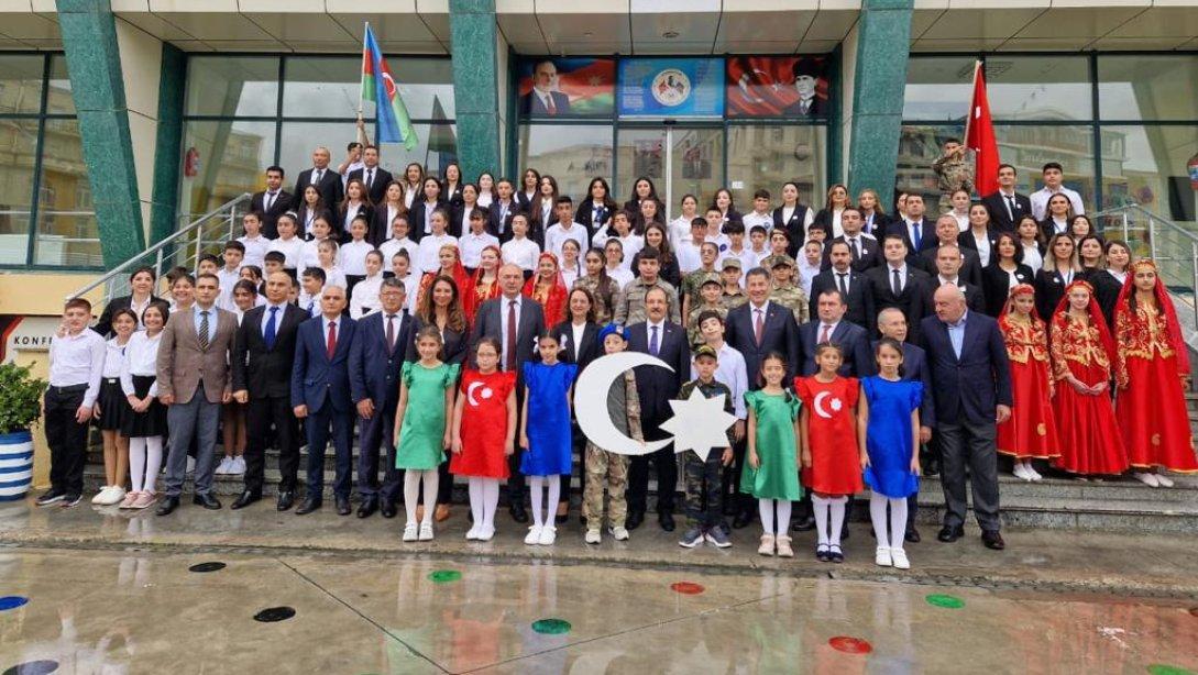 Türk Dünyası Bakü Atatürk Lisesi 2023-2024 Eğitim Öğretim Yılı Açılış Töreni Yapıldı