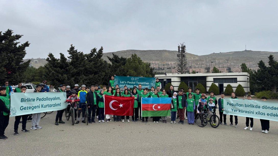 Bakü Eğitim Müşavirimiz Yurdagül Aydoğan, Bakü Türk Eğitim Kurumlarının COP29 Kapsamında Düzenlediği 